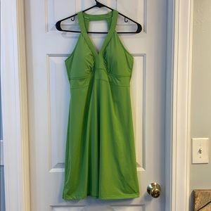 Summer green swim dress athleta